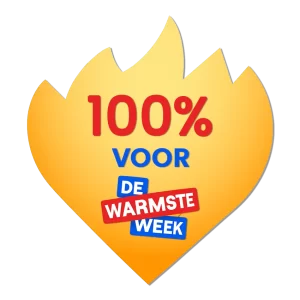 100 % voor De Warmste Week!